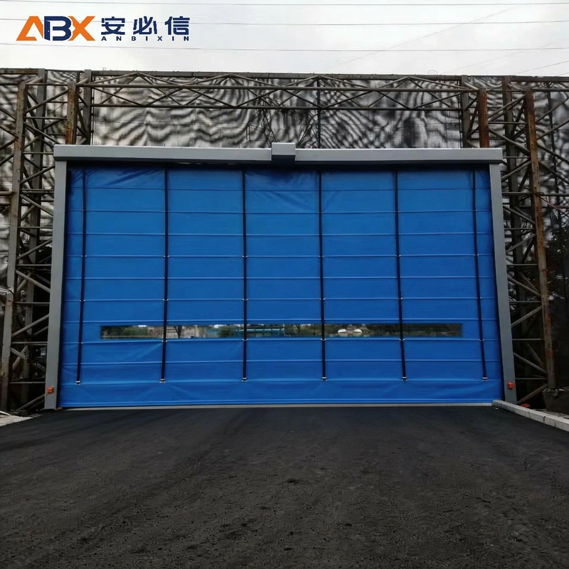 六安市软帘堆积门